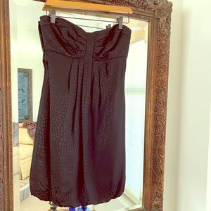 Black strapless ‘dressy’ dress